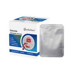 Diatomeeënaarde hemostatische korrels