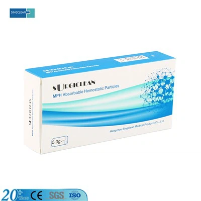 Absorbeerbaar hemostatisch poeder