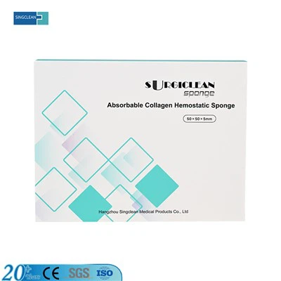 Hemostatische collageenspons