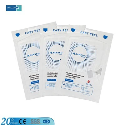 Hemostatisch vezelgaas